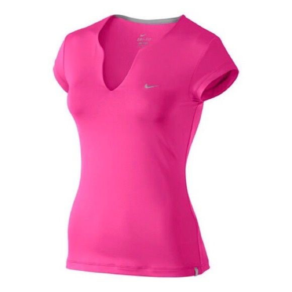 Nike Tops - NIKE Women’s Pink Sleeveless Tennis Tank Top Sz M